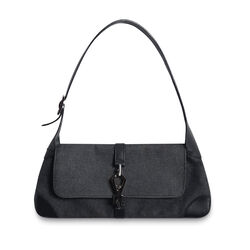 Gucci Denim Jackie O Shoulder Bag