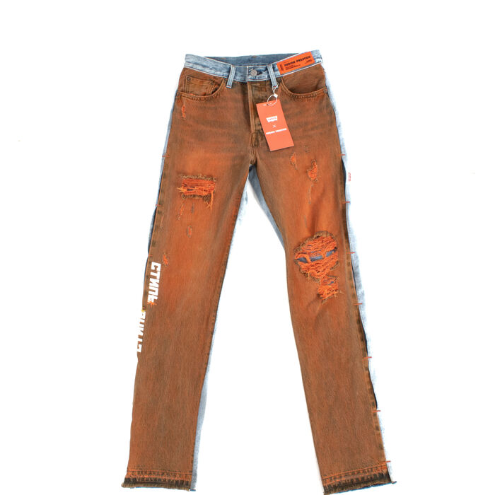 Limited Edition Levi's x Heron Preston 501 Jeans