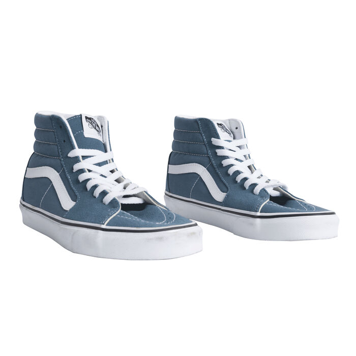 Vans Canvas Sk8-Hi- Blue Mirage/ True White