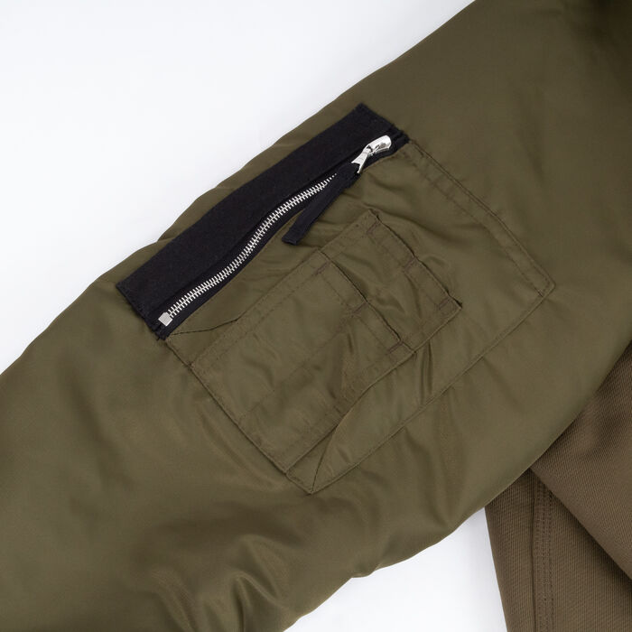 nikelab essentials bomber jacket