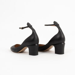 Valentino Mary Jane Pumps with Ankle Strap