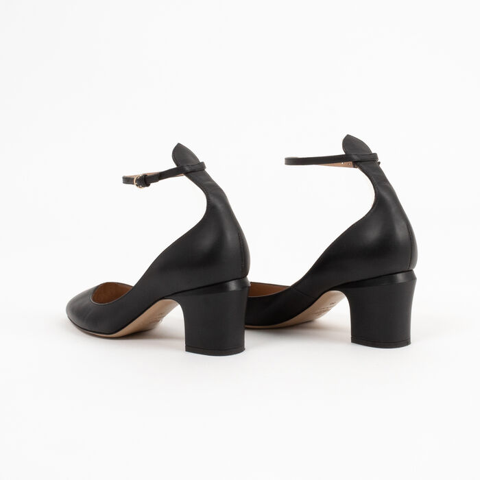 Valentino Mary Jane Pumps with Ankle Strap