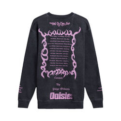 Daisies Crewneck By Chris Lloyd- Black