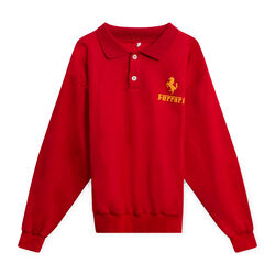 Ferrari Collared Sweatshirt (Red)