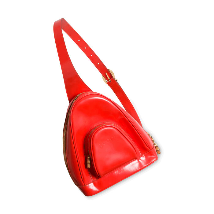 Vintage Gucci Shoulder Bag - Orange