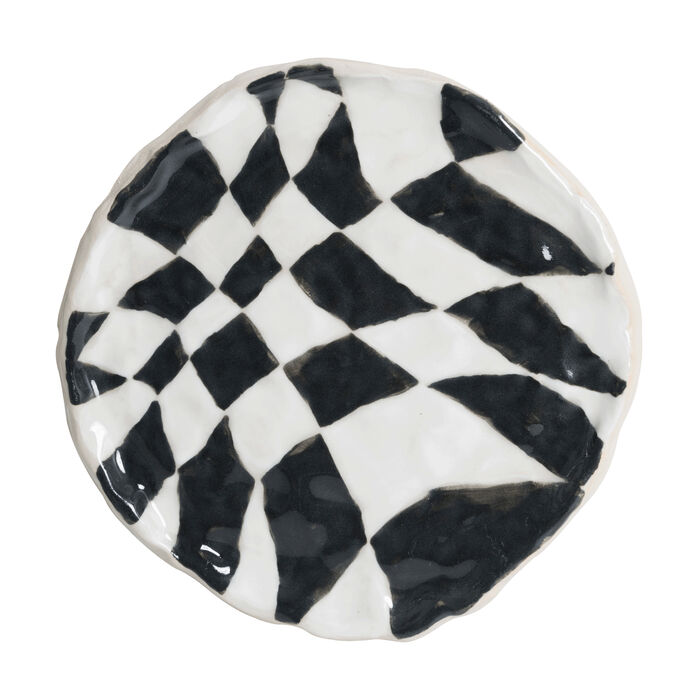 Psyche Checkerboard - Black