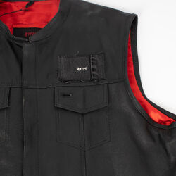 Sami Miro Vintage x André Saraiva Exclusive Embellished Leather Vest - Custom One of One