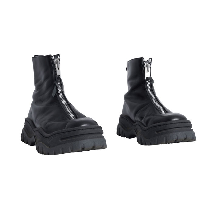 Eytys Raven Leather Ankle Boots