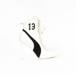 Puma x Rihanna Heeled Lace Up Sneaker Booties