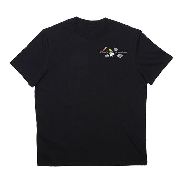 Tuff Bandit Black Land With Grace T-Shirt
