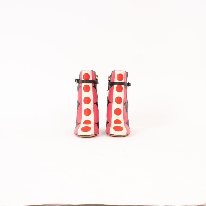 Valentino Carmen Leather Booties