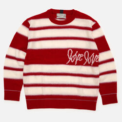 Red Striped Wool Sweater
