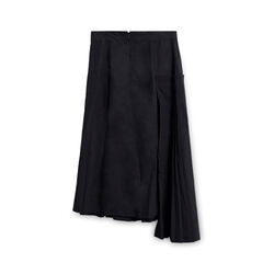 COS Pleated Asymmetric Skirt - Black