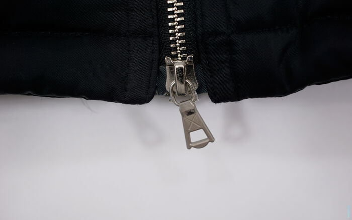 OriginalFake Season 1 X-Eyes Knit Collar Liner Puff Jacket