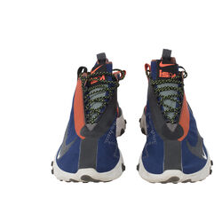 Nike Men's React Runner Mid WR ISPA Blue Void/Team Orange Synthetic
