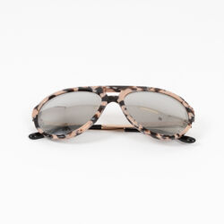 Stella McCartney Aviator Style Acetate Mirrored Sunglasses