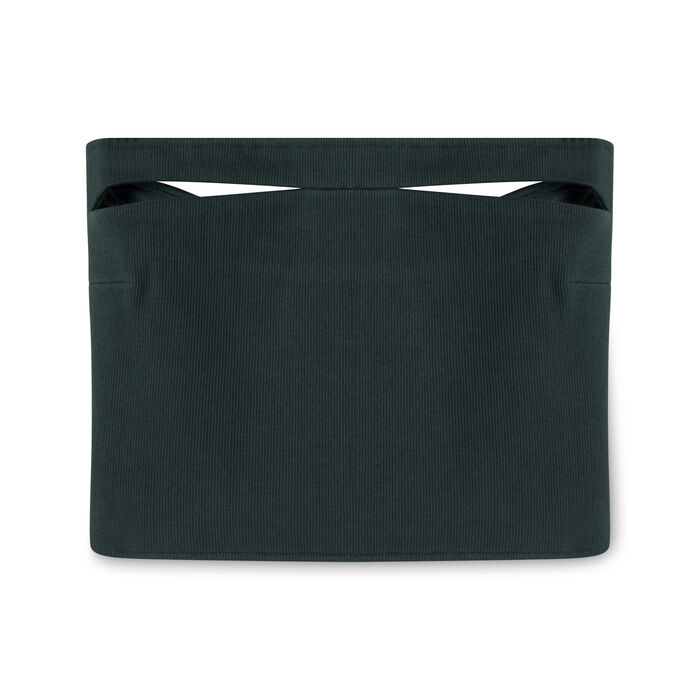 Slit Tube Top - Hunter Green