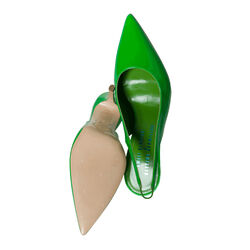 Bettina Vermillon Patent Leather Heels