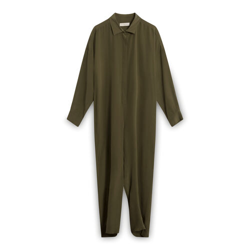 Datura Olive Green Ren Jumpsuit