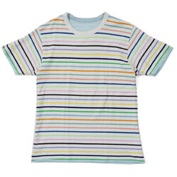 Rainbow Border Busy Works Reversible Tee
