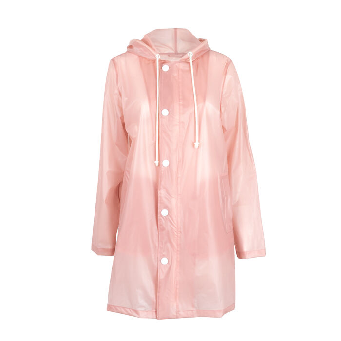 Mother Semi Transparent Raincoat
