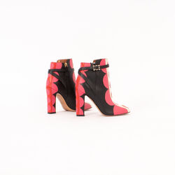 Valentino Carmen Leather Booties