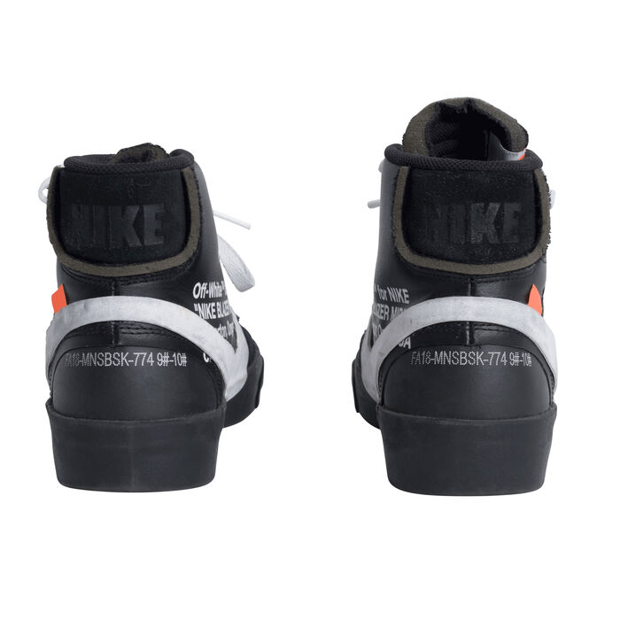 OFF-WHITE x Nike Blazer Mid “Grim Reaper” High-Tops