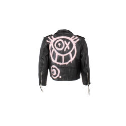 Sami Miro Vintage x André Saraiva Exclusive Cropped Leather Jacket - Custom One of One