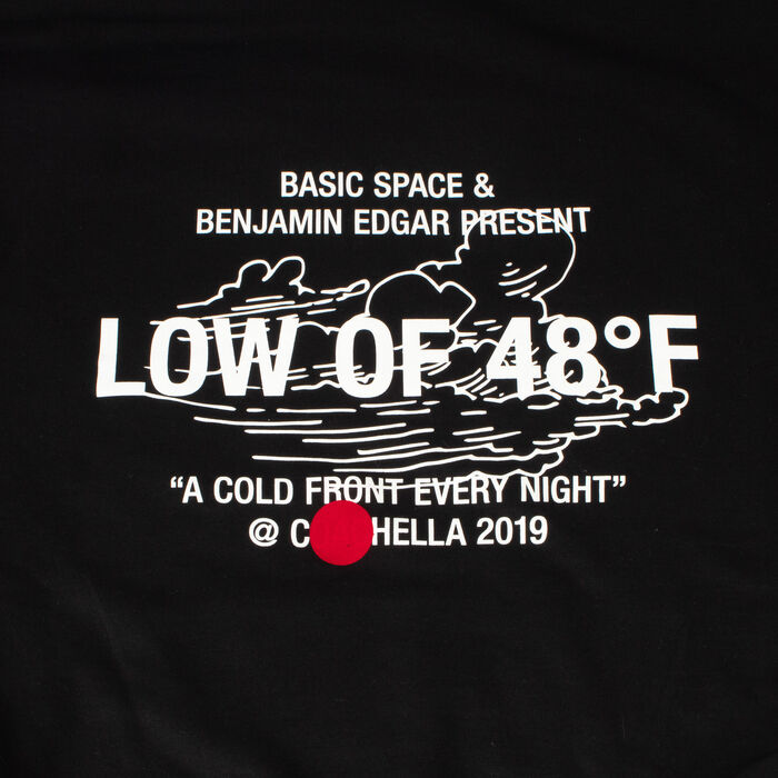 Basic Space x Benjamin Edgar "A COLD FRONT EVERY NIGHT" Hoodie