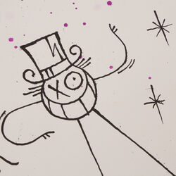 Original Mr. Andre Drawing