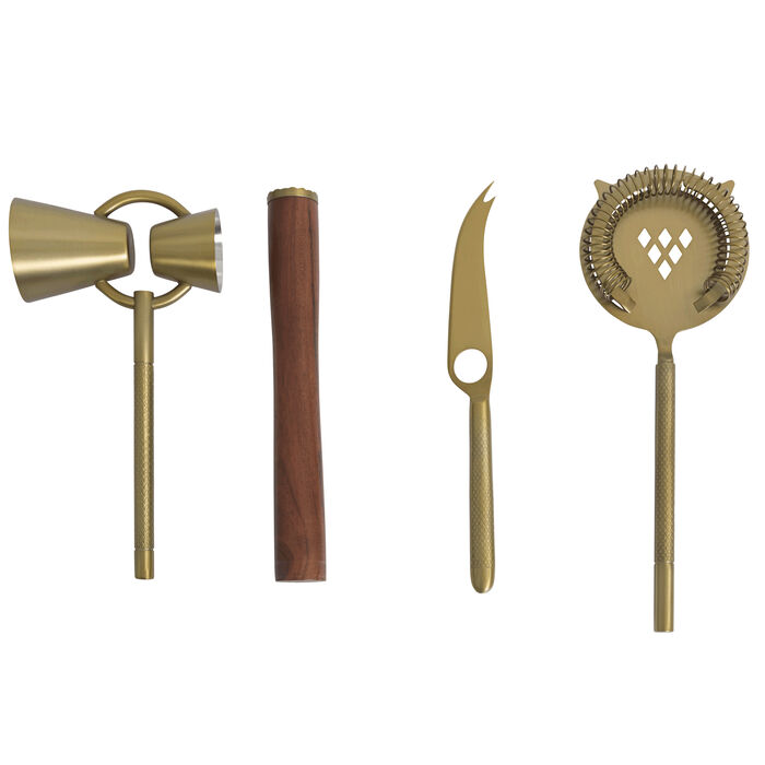 Frye + Crate&Barrel Bar Tools