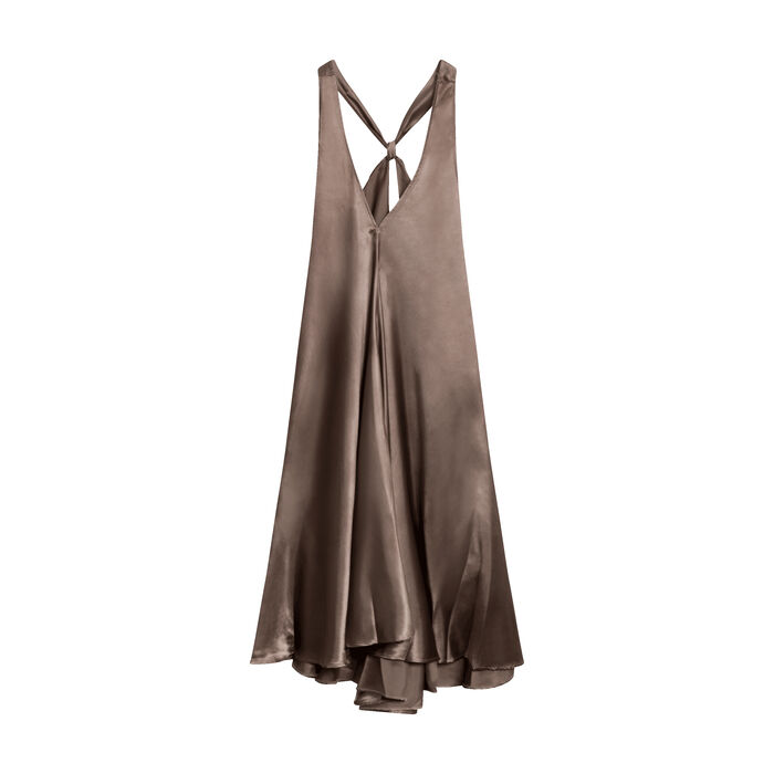 Bleu De Vous Grace Bias Cut Midi Dress