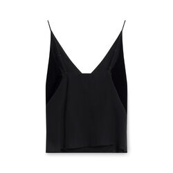 J Brand Lucy Velvet Camisole - Black