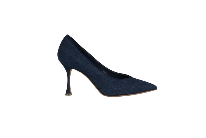 Manolo Blahnik Denim Pumps