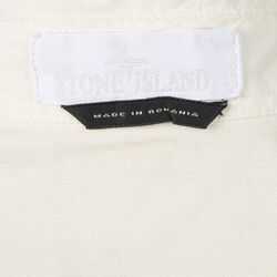 Stone Island Shirt Jacket in Bone