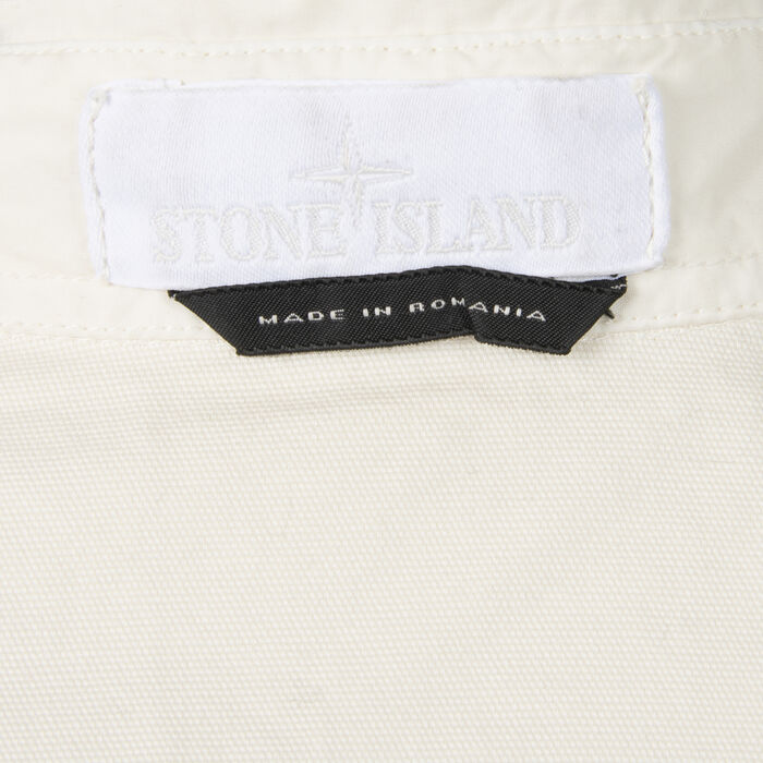 Stone Island Shirt Jacket in Bone