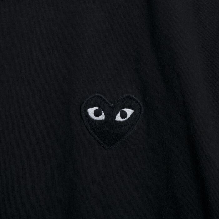 Comme Des Garcons Play Logo Tee