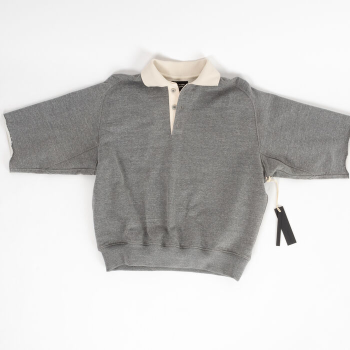 Fear of God Heavy Terry V-Neck Polo Shirt