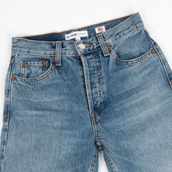 Re/Done High Rise Stovepipe Jeans