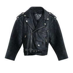 A-1 Genuine Leather Moto Jacket (Kids)