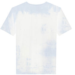 Club Fantasy In Bloom Tee in Blue/White Tie-Dye