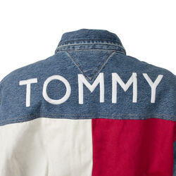 kith tommy denim jacket