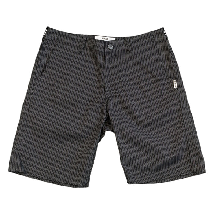 Golf Shorts - Black Stripe