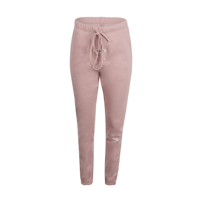 Fear of God Essentials Pink Fleece Reflective Lounge Pants