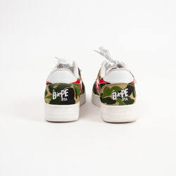 Bape Camo Bapesta Low with Patent Star