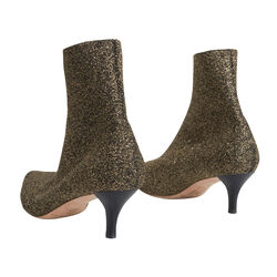 Loeffler Randall Women's Kassidy-Knit Ankle Boot - Black Glitter