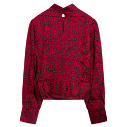 Musier Paris Eugenie Keyhole Blouse
