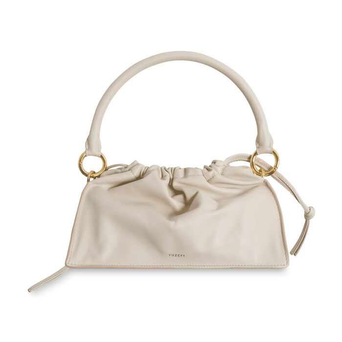 Yuzefi Bom Leather Shoulder Bag