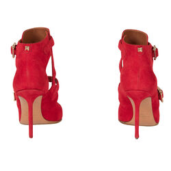 Valentino Buckle Point-Toe Stiletto Heel