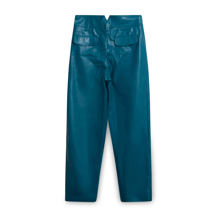 Simon Miller Vegan Leather Paperbag Trouser